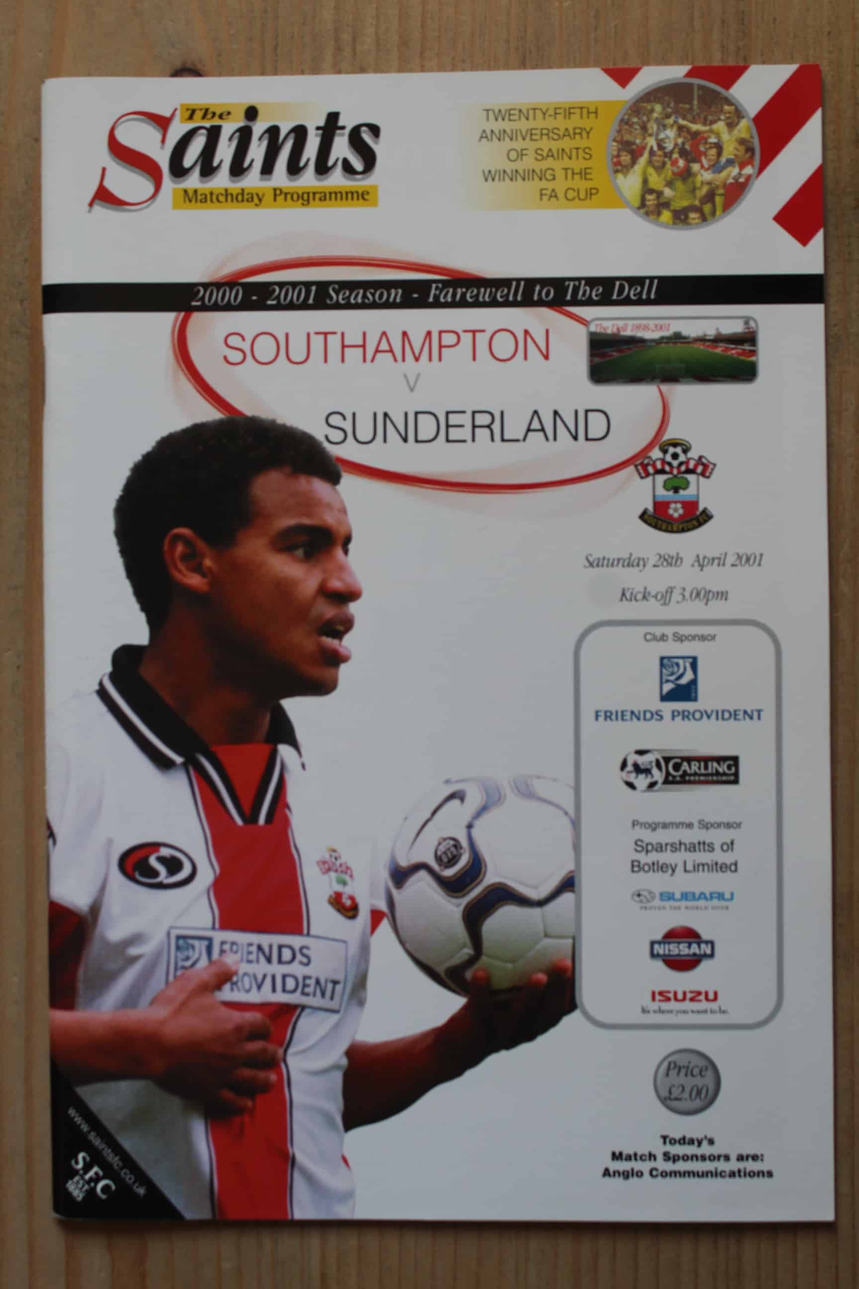 Southampton FC v Sunderland FC